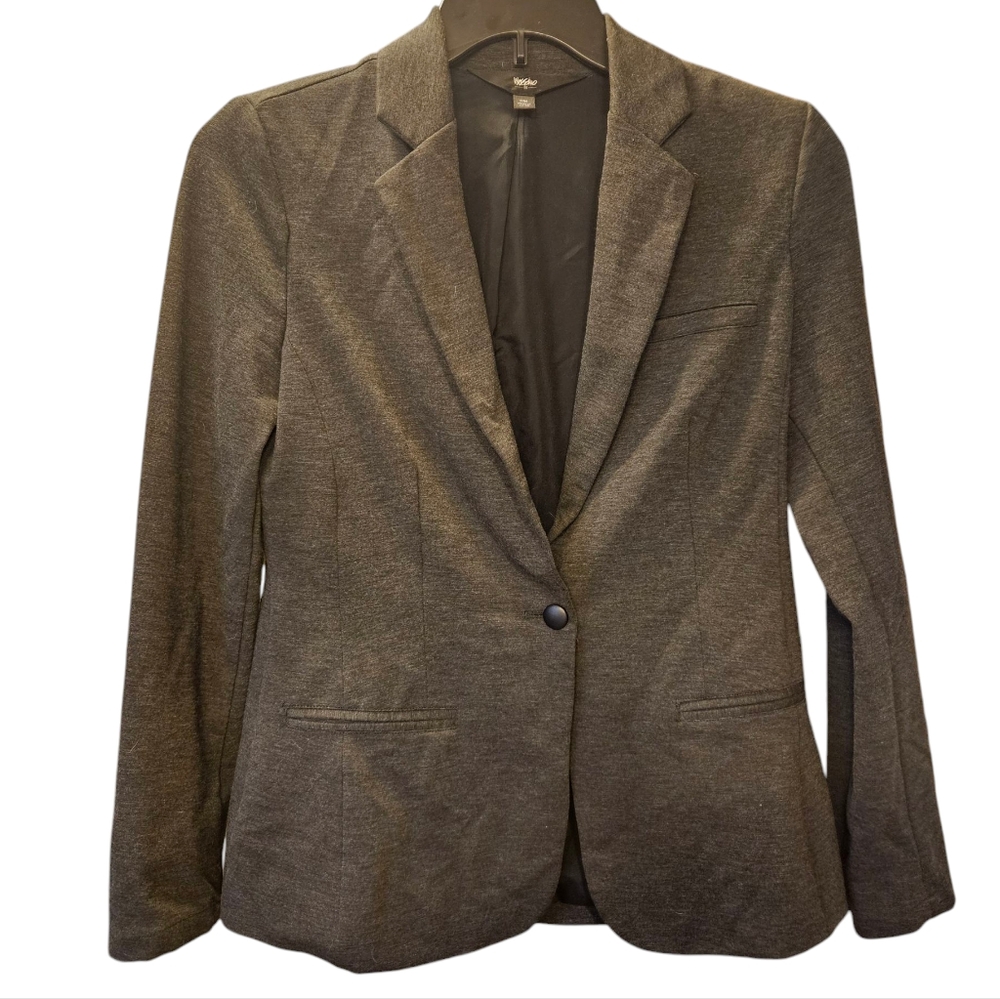 Mossimo Fitted blazer, dark gray